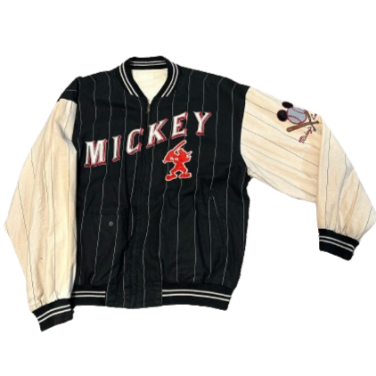 Reversible Mickey Mouse Baseball Jacket
