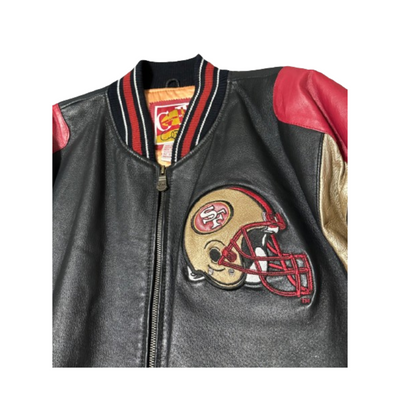 1990’s 49ers Carl Banks G3 Leather Jacket